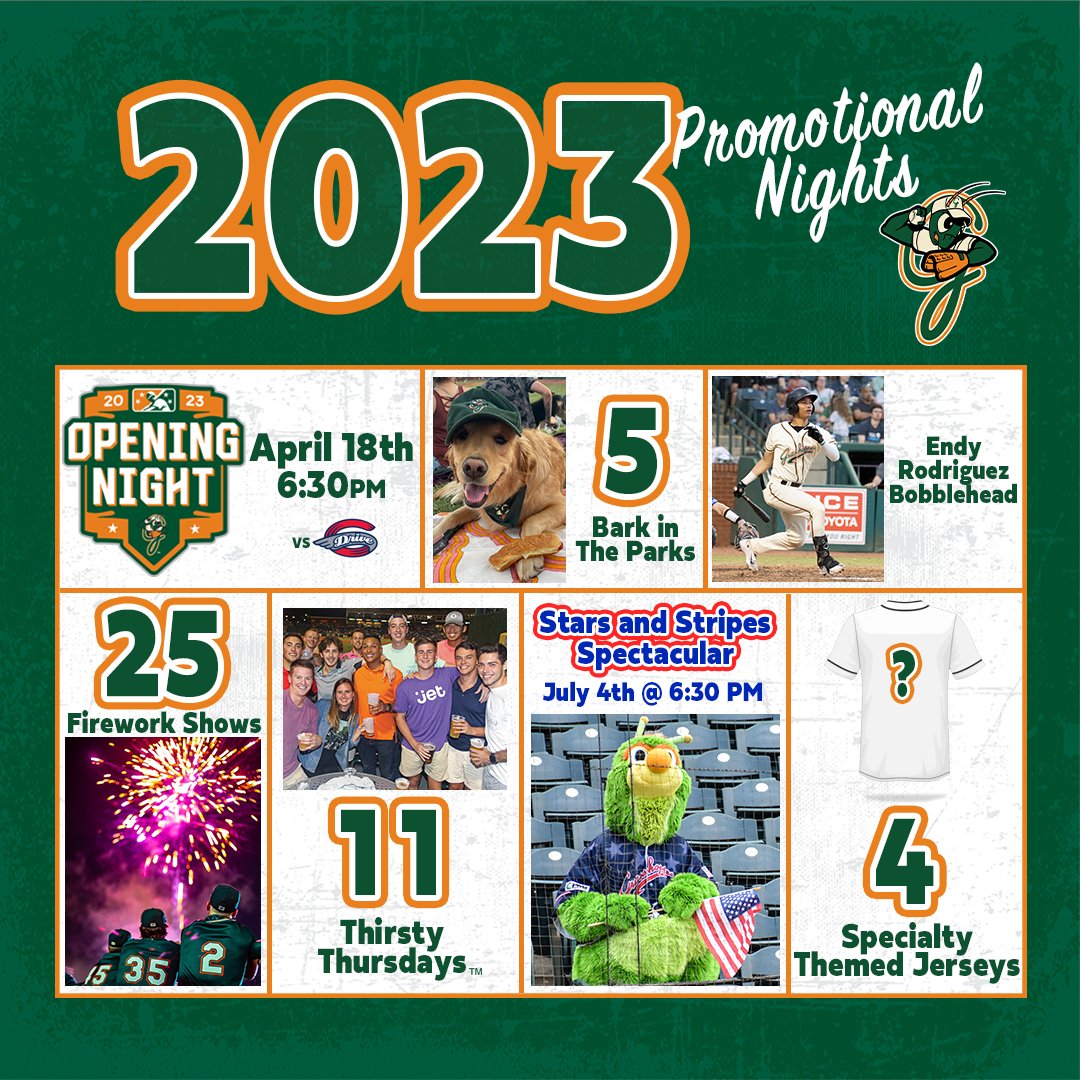 The 2023 Promotional Schedule is here!