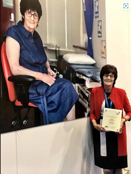 But she did it with great courage, resilience, humour and saw the humanity in the people she served.

I'm glad many around her recognized what she has done, and she was awarded the #KateGranger award in 2017 in recognition of her compassionate care. 
3/
