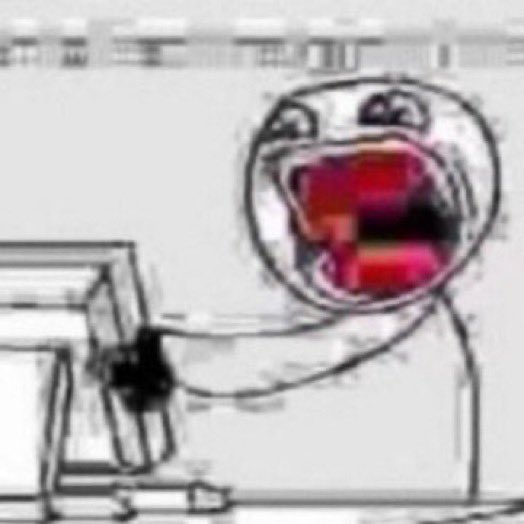 reactions on X: stick figure reaching for laptop on desk and projectile  crying  / X