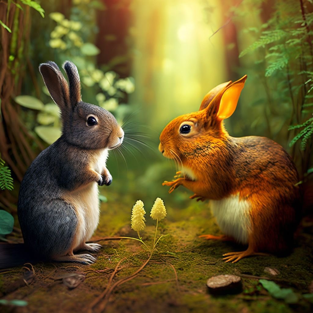 storylearn_ai's tweet image. #SL4: What is flashloan? 

Once upon a time, in a magical forest, there were two best friends, a rabbit named Rosie and a squirrel named Sammy. They both loved to explore and have fun together.