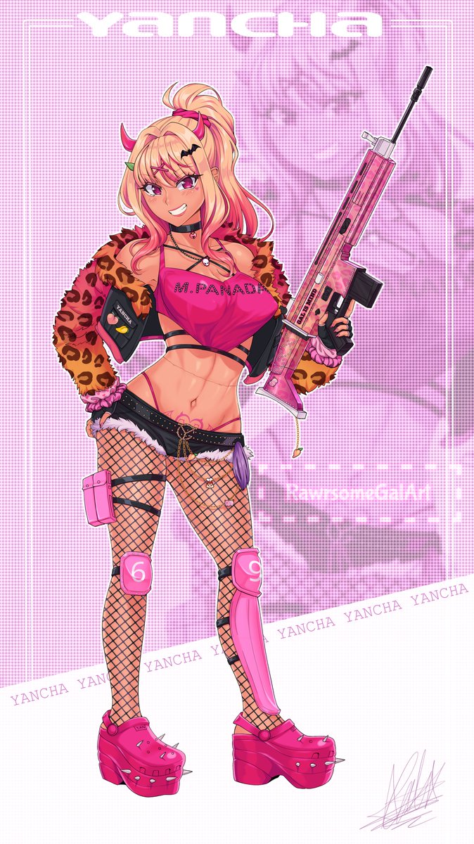 Tactical gyaru commission 💅💕✨
#MananangGyaru #gyaru #vtubers