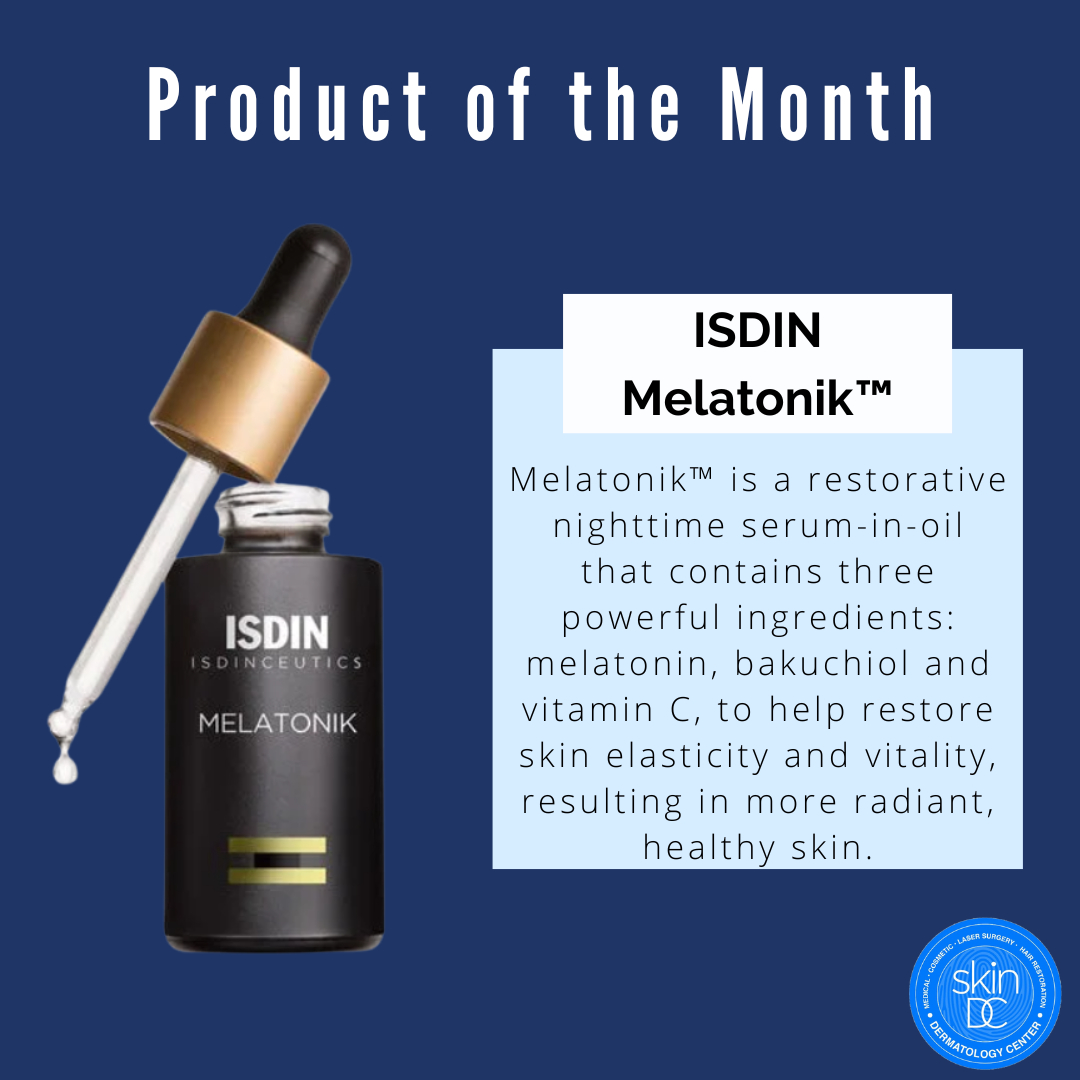 SkinDCDerm's tweet image. March’s product of the month is ISDIN’s Melatonik ✨

Check out SkinDC’s online skincare store by clicking the link in our bio 🛍️
•⠀⠀⠀⠀⠀⠀⠀⠀⠀
•⠀⠀⠀⠀⠀⠀⠀⠀⠀
•⠀
#isdinmelatonik #vitaminc #skinelasticity #vitality #skincare #dermat
