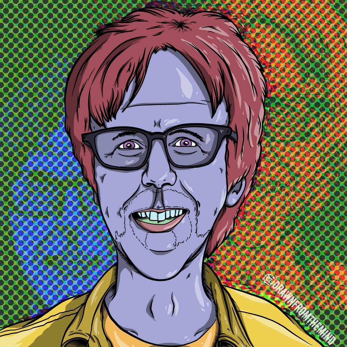 DFTMNCB's tweet image. *Dana Carvey*

@danacarvey 🤙🤙🤙🤙🤙
Comedy powerhouse. 

#dftmncb #drawnfromthemind #danacarvey #comedyart #ccc #ComedyContentCollective