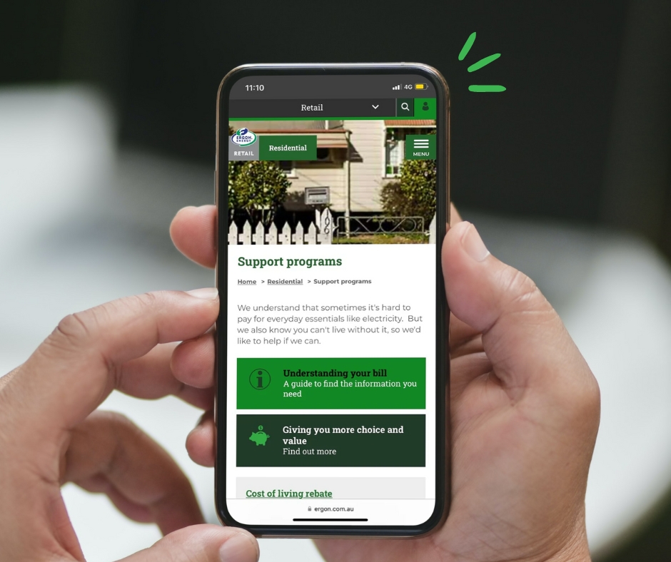 Sometimes it can feel like all of your bills arrive at once.

If you need a hand with your bills, we've got lots of options to help, from payment plans to rebates and support programs. 🤝

You can find out more here ➡ bit.ly/3PCvwSf
