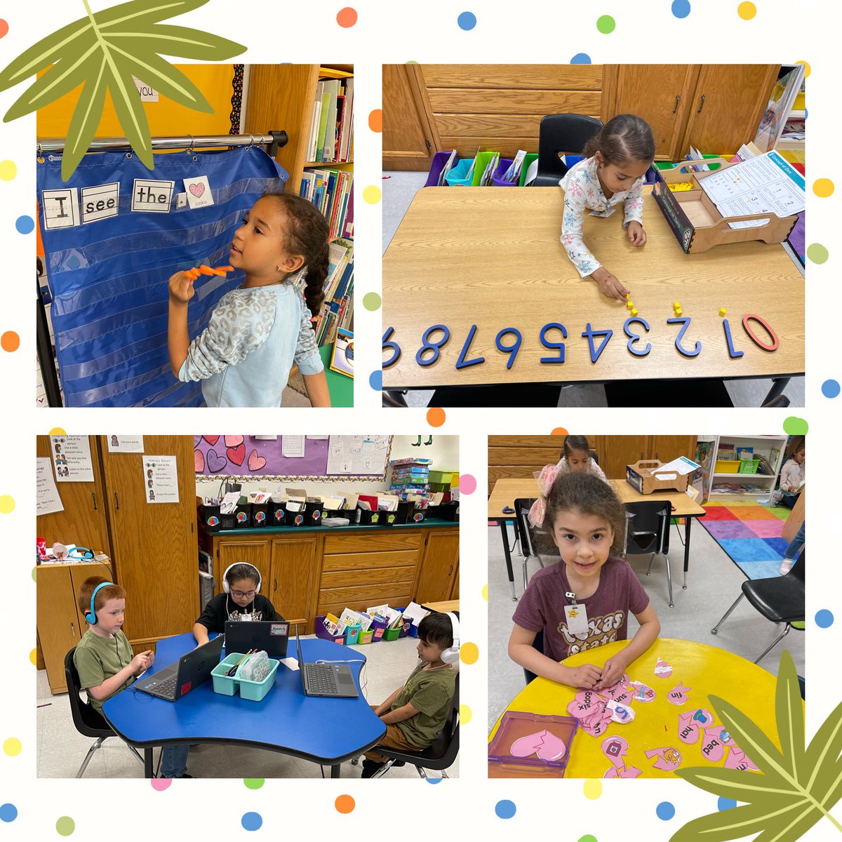 littleBullfrogs's tweet photo. So much learning happening in the world of kindergarten! @EffieBullfrogs #readysetgrow https://t.co/D72Dpep9yh