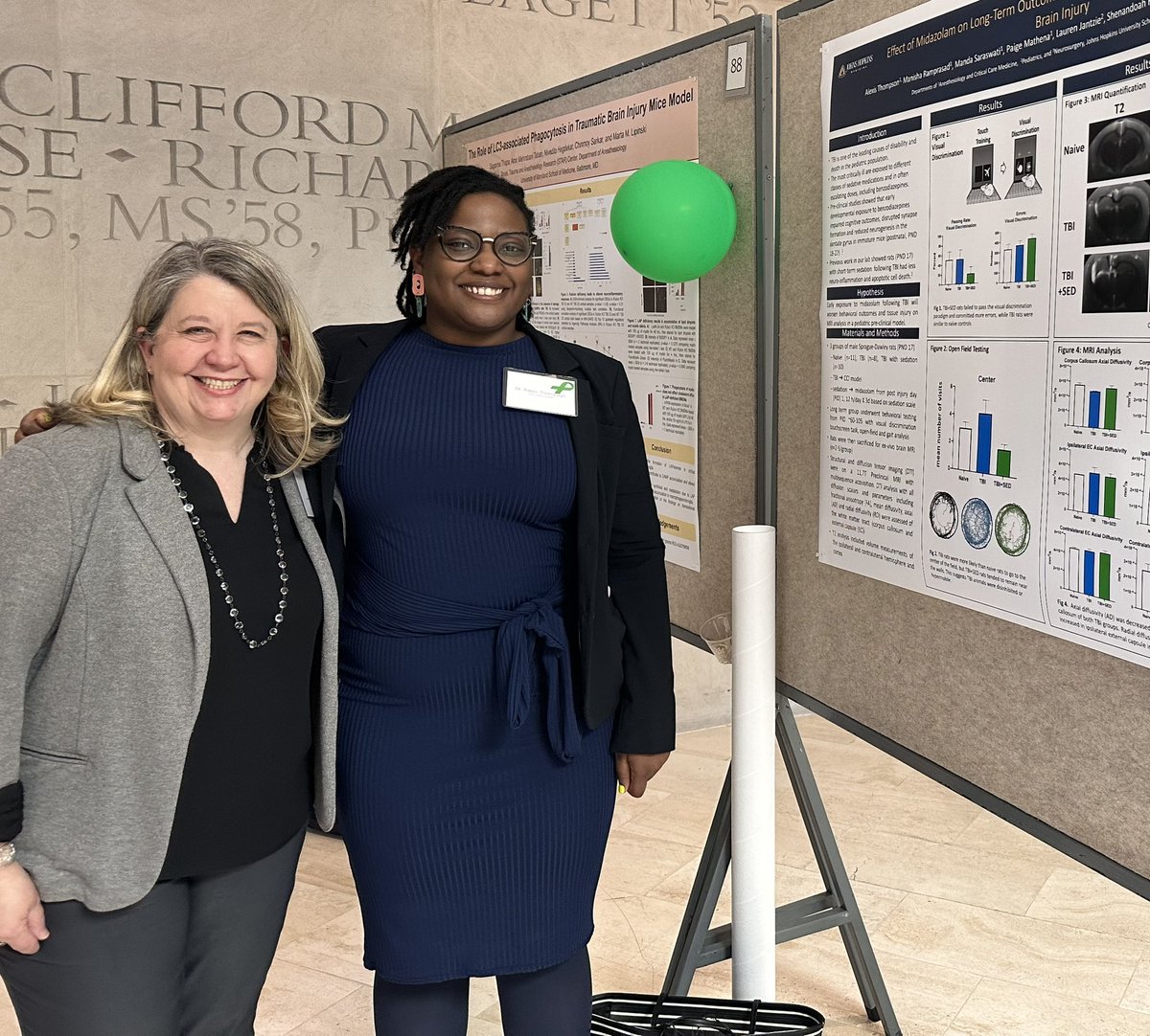 So proud of our very own #PedsICU fellow,  <a href="/AThompson_MD/">AThompson</a> who is a poster finalist at the NCA #TBI meeting. Great presentation this morning on sedation effects after Peds TBI. <a href="/HopkinsPedsCCM/">Johns Hopkins Pediatric Critical Care Medicine</a> <a href="/HopkinsKids/">Johns Hopkins Children's Center</a> <a href="/PNCRGtweets/">PNCRG🧠</a>