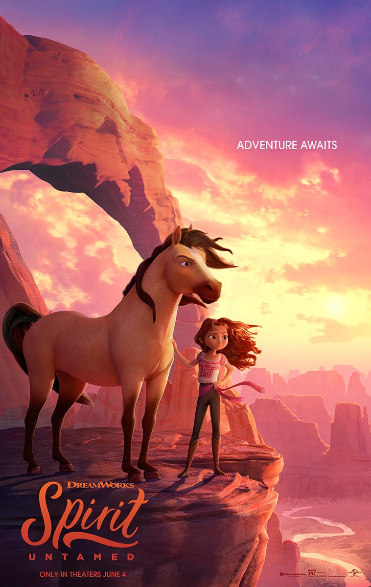 DreamWorksAnRP's tweet photo. New tab™ | Newsletter: 𝖣𝗋𝖾𝖺𝗆𝐖𝐨𝐫𝐤𝐬 Animation: “Poster promocional para #SpiritUntamedRP. Próximamente en cines.” https://t.co/gcpAGba7k0