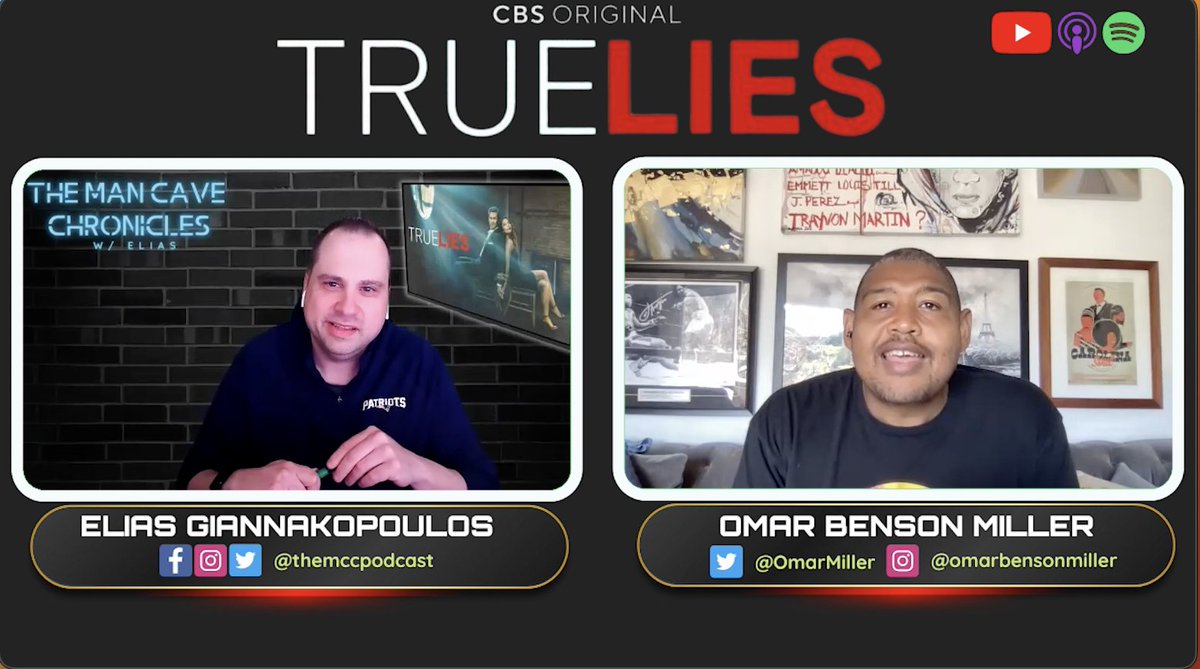 PopCultureUnplg's tweet photo. .@OmarMiller recently joined host @EliasG77 in the cave! Omar talks about his role as Gib on #TrueLies & so much more! @TrueLiesCBS #trueliescbs
Watch now ⤵️
https://t.co/BKvZSvbgVI https://t.co/RNOCzXz0I0