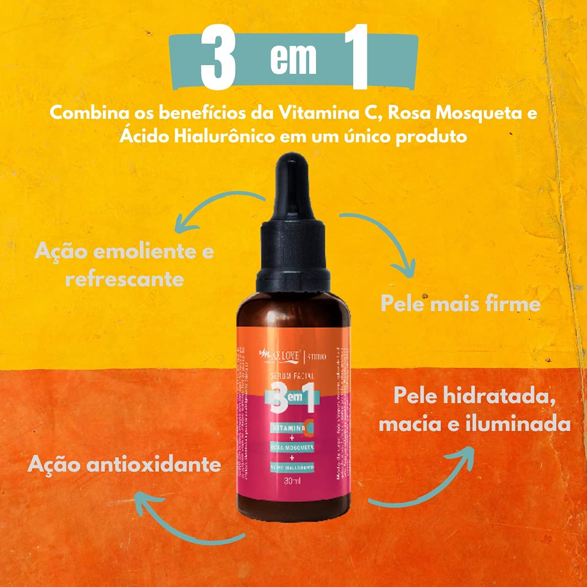 DescontosEe's tweet photo. 📢OFERTA • Amazon • #SemanaDoConsumidor

🛍️Max Love Serum Facial 3 em 1 Vitamina + C Rosa Mosqueta + Ácido Hialurônico • #MaxLove

💵R$14,61
🚚Frete Grátis Prime

Clique aqui⤵️
🔗https://t.co/O5xY3PgoAr
🔗https://t.co/O5xY3PgoAr

_
💬Vem pro grupo: https://t.co/okFzNMZeYu🔗 https://t.co/I7bgSqa1z0