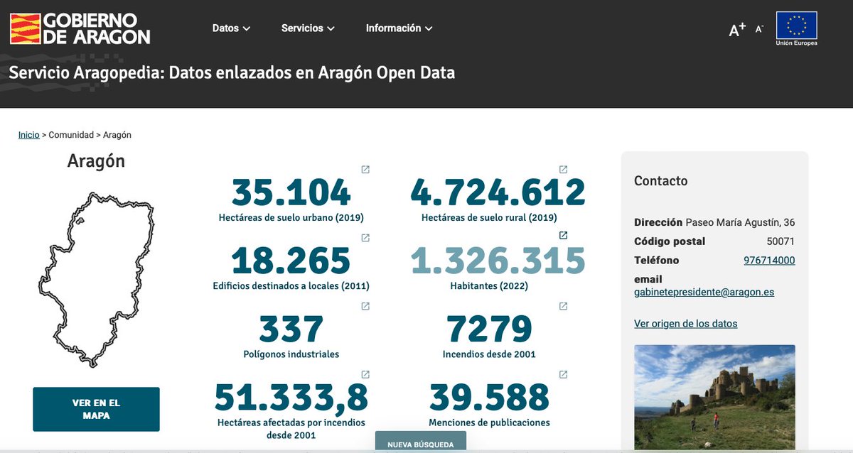 1/N:

Here's an example of #OpenData (that was just brought to my attention) that's also deployed using #LinkedData principles. 

Net effect? Powerful drill-down and serendipitous discovery. 

🧵

#SemanticWeb #NoSilos #Web30
