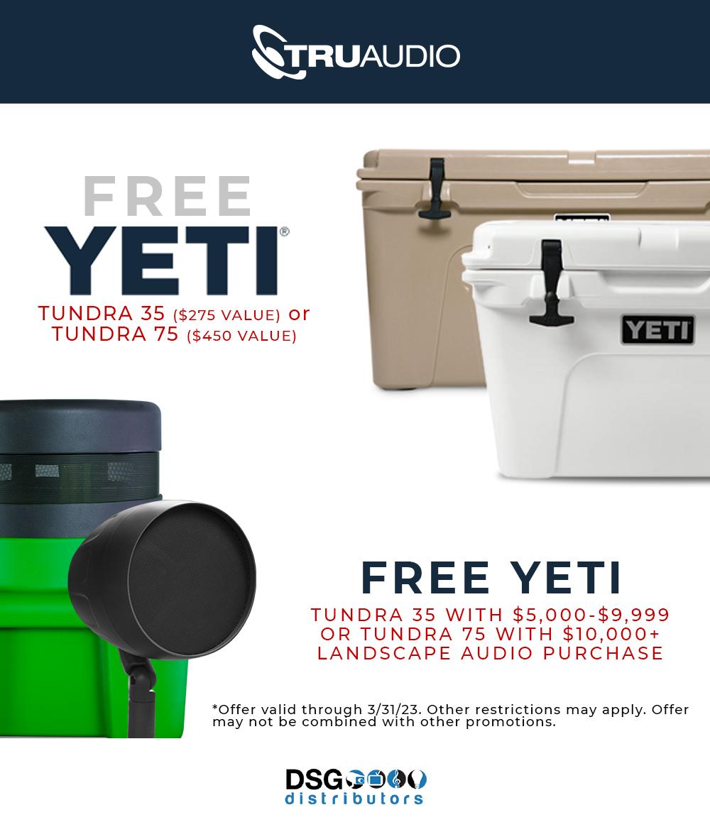 #TruAudio #outdooraudio #yeti #getafreeyeti
#dsgdistributors

Beat the warm weather rush, it's never too early to start selling outdoor audio systems

conta.cc/3Js9MYJ
conta.cc/3FfIp1t