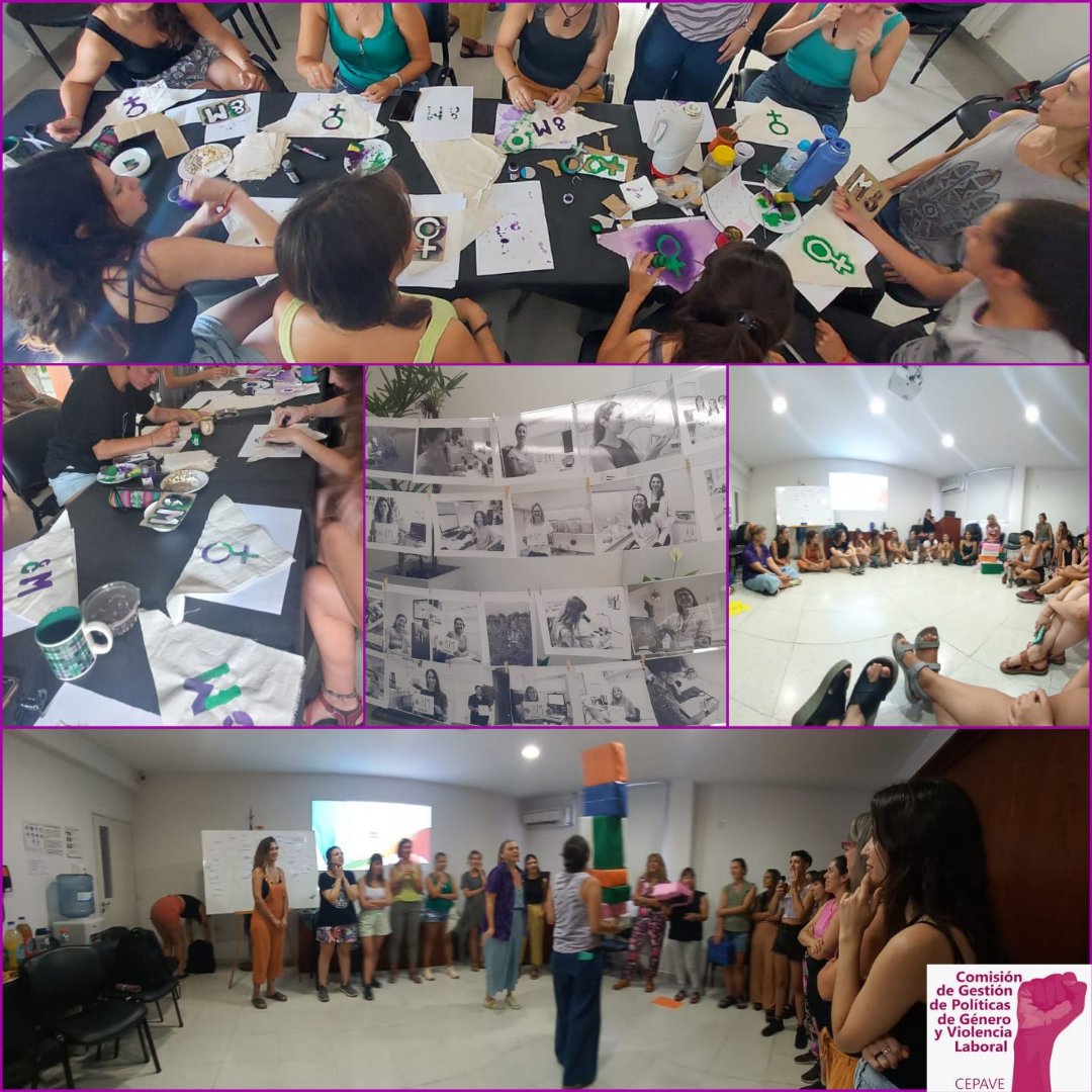 cepave_conicet's tweet photo. Luego de una jornada tan movilizadora como la de ayer, desde la Comisión queremos agradecerles especialmente a:
@cepave_conicet 
#ilpla
@bardibene   
Laura Morote
#higasanroque
#ateconicetmujeresydisidencias https://t.co/zSzy4sk5yP