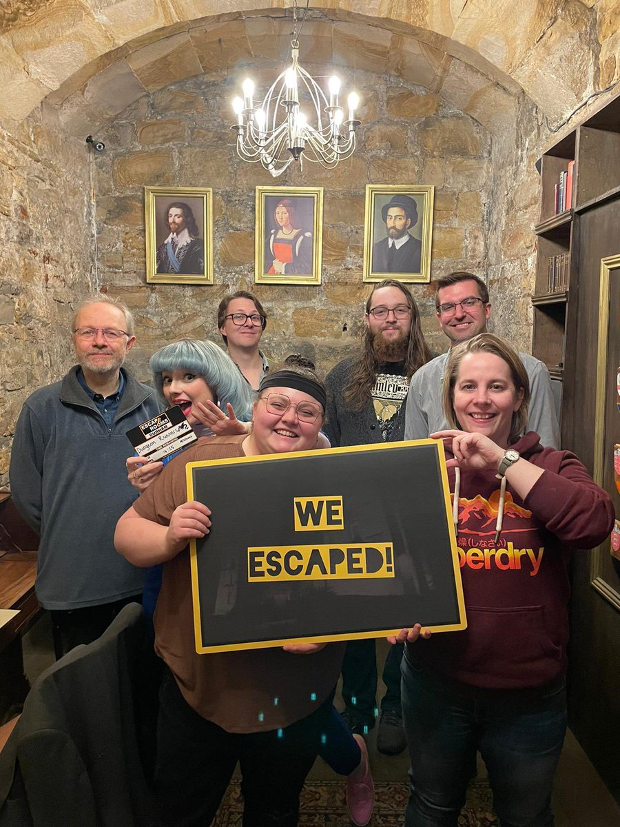 One of the options for activities here at the castle is an Escape room! Escape room Durham set up a interactive and entertaining escape room that incorporated the history of Lumley Castle and its sorrow and joy. We escaped and with 14 mins 55seconds left! I had the best team!