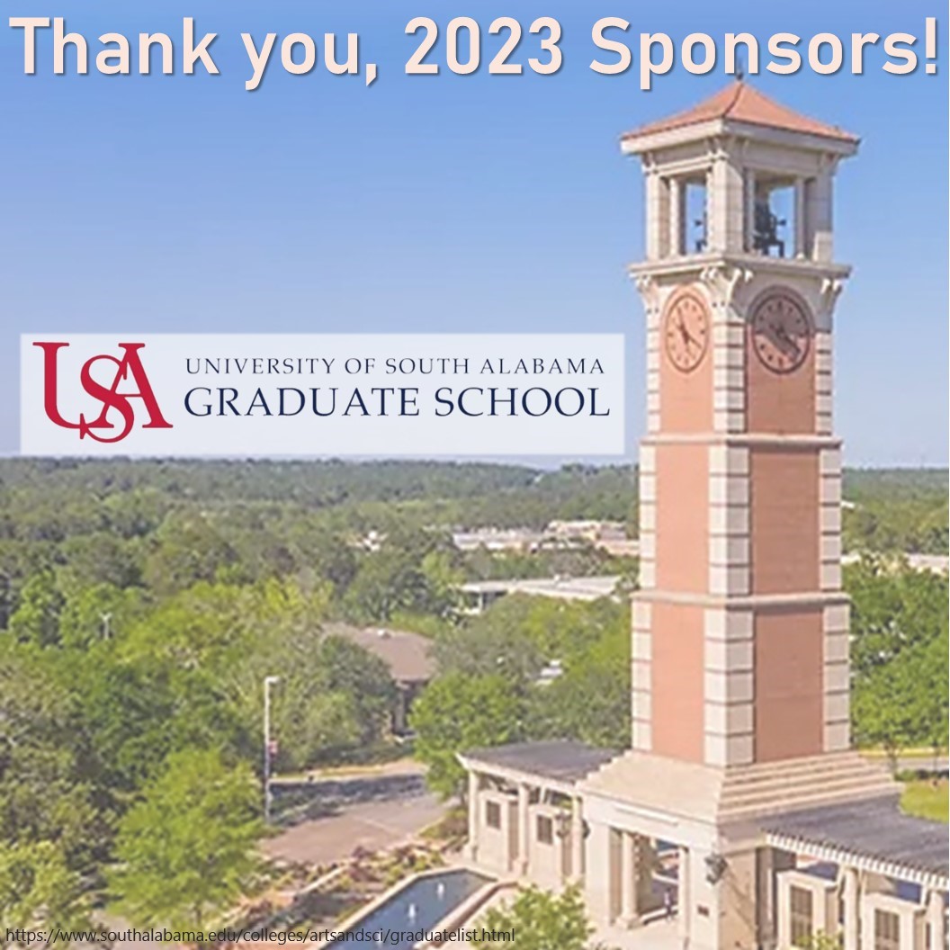 We thank the @UofSouthAlabama Graduate School for being a #SEAMAMMS2023 Manatee Level sponsor! #marinescience #marinemammalscience  The USA Grad School offers >40 graduate & professional degree programs in all 10 colleges & schools of South. Learn more at southalabama.edu/colleges/gradu…