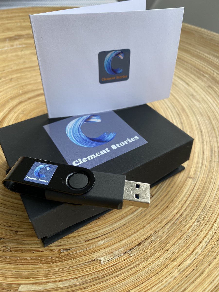 Really excited to be sending these out into the world this week.

Our #AudioMemoirs come on a personalised memory stick in its own box, so you’ll always be able to find it.

But if you do misplace it, we also send you a secure digital download link too 😉

#clementstories