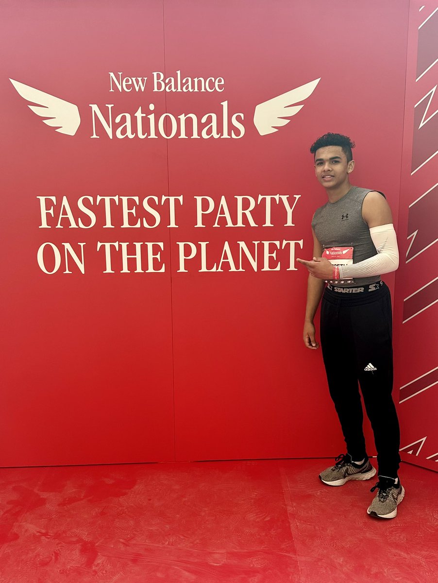 KtSlon's tweet image. Great first day at #NBNationals 400m PR for Garreth Calder, 53.03. A 12th place finish overall in the freshman group.