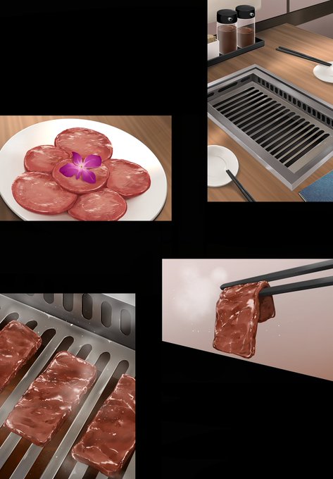 「chopsticks grill」 illustration images(Latest)