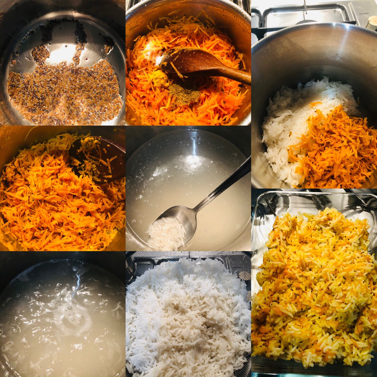 ChotaiReena's tweet image. You don't need to be Bugs Bunny to enjoy this delicious &amp;amp; simple Carrot Rice. It's perfect to eat on its own, or with a cucumber &amp;amp; onion raita, or with my famous Baked Beans Curry. Can use courgettes, peppers, sweetcorn, mushrooms etc. Let me know if you make it #ReenasRecipes 😊