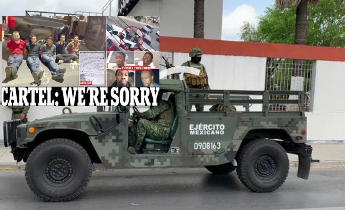 SAY CHEESE! 👄🧀 on Twitter "Mexican cartel apologizes & turns over five