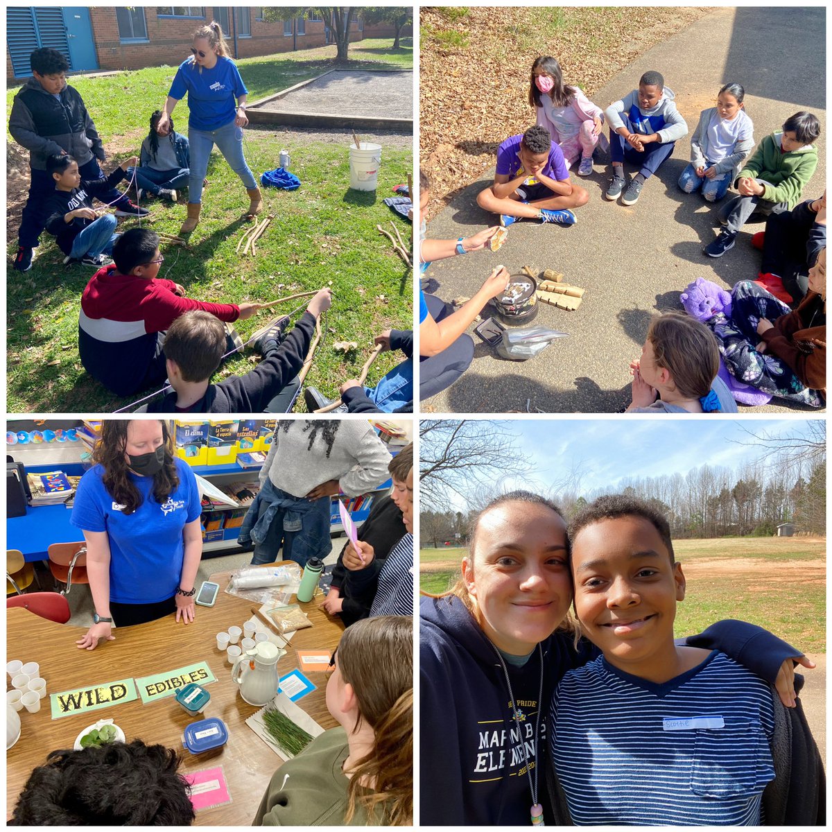 HUGE thank you to Sound to Sea for coming out to <a href="/Smith_Seabees/">Smith Elementary</a> today! Students who didn’t travel to the beach still got to dissect squid, meet a turtle &amp; snake, learn about animal adaptations, start a fire, eat edible wild plants &amp; so much more! We had the absolute best time!
