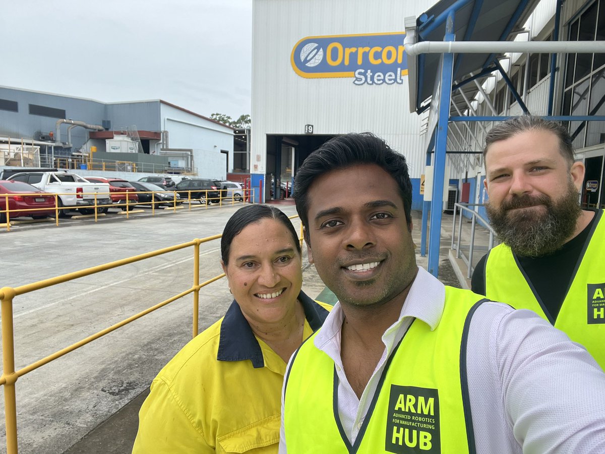 Excited to have visited our Platinum member Orrcon Steel and their Program Manager Energy Lorraine Welsh to talk about their energy efficiency mission yesterday! @CordieTroy @cori_stewart @DeanRoyGreen @ARMHubAus