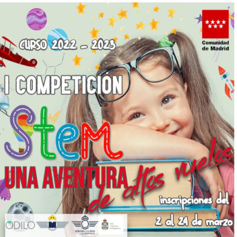 I Competición STEM
🚀Inscripción: hasta el 24 de marzo
🚀para los alumnos desde 5º de E. Primaria a 4º de ESO <a href="/ComunidadMadrid/">Comunidad de Madrid</a>
 🚀Fase inicial: 14 de abril 
🚢 Fase final: 6 de mayo
dgbilinguismoycalidad.educa.madrid.org/competicion_st…
#IFC_Madrid
