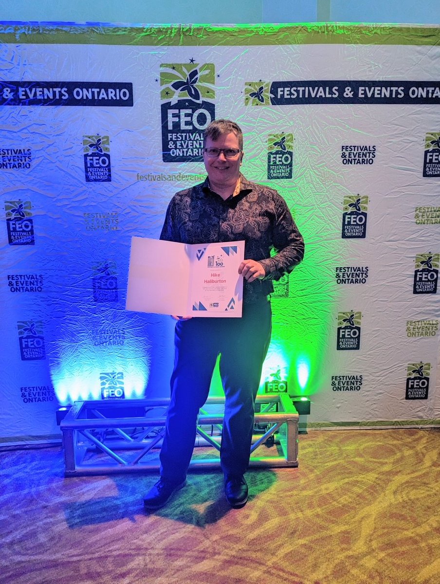 Haliburton County (@haliburtoncty) on Twitter photo The Hike Haliburton Festival was awarded the Top 100 Festival & Events award last evening at the FEO "CELEBRATE" conference. Congratulations & thank you to <a href="/VisitHaliburton/">Haliburton Highlands</a> and to the incredible volunteers and business owners who put together this amazing festival every year! The Hike Haliburton Festival was awarded the Top 100 Festival & Events award last evening at the FEO "CELEBRATE" conference. Congratulations & thank you to <a href="/VisitHaliburton/">Haliburton Highlands</a> and to the incredible volunteers and business owners who put together this amazing festival every year!