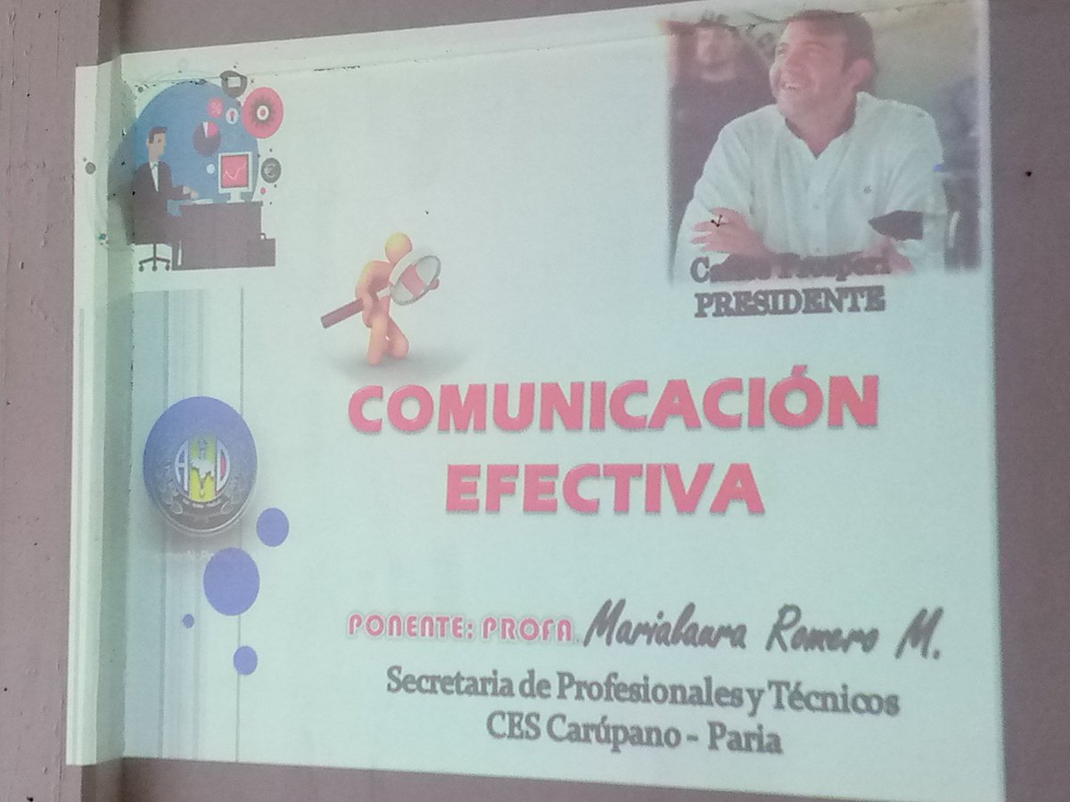 Por iniciativa de la Secretaría General de AD Seccional Carùpano Paria y en conjunto a  la Sec. de Profesionales y Técnicos se dictó este jueves el taller de Comunicación Efectiva a los jóvenes de nuestra Seccional. De cara a las primarias 2023 <a href="/edgargarcia7/">Edgar Garcia Peña</a> <a href="/jejumarti/">Jesus J Martínez</a>