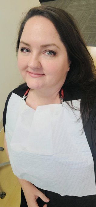 No cavities! Clean bill of teeth health! 🦷😁 Have you been to the dentist? You know bad oral health can<a href="/tag/tittytuesday"class="tags"><span>#tittytuesday</span></a>