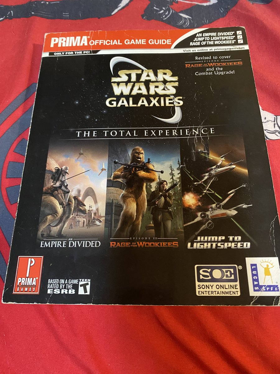 TostetoPSWG's tweet photo. With Episode 3 closely approaching theaters it was only natural for SWG to include content to coincide with the movie. Rage of the Wookiees introduced the planet Kashyyyk with more new content and quests to complete, this guide had info to help you get familiar with the expansion https://t.co/j5f4VAeYxC