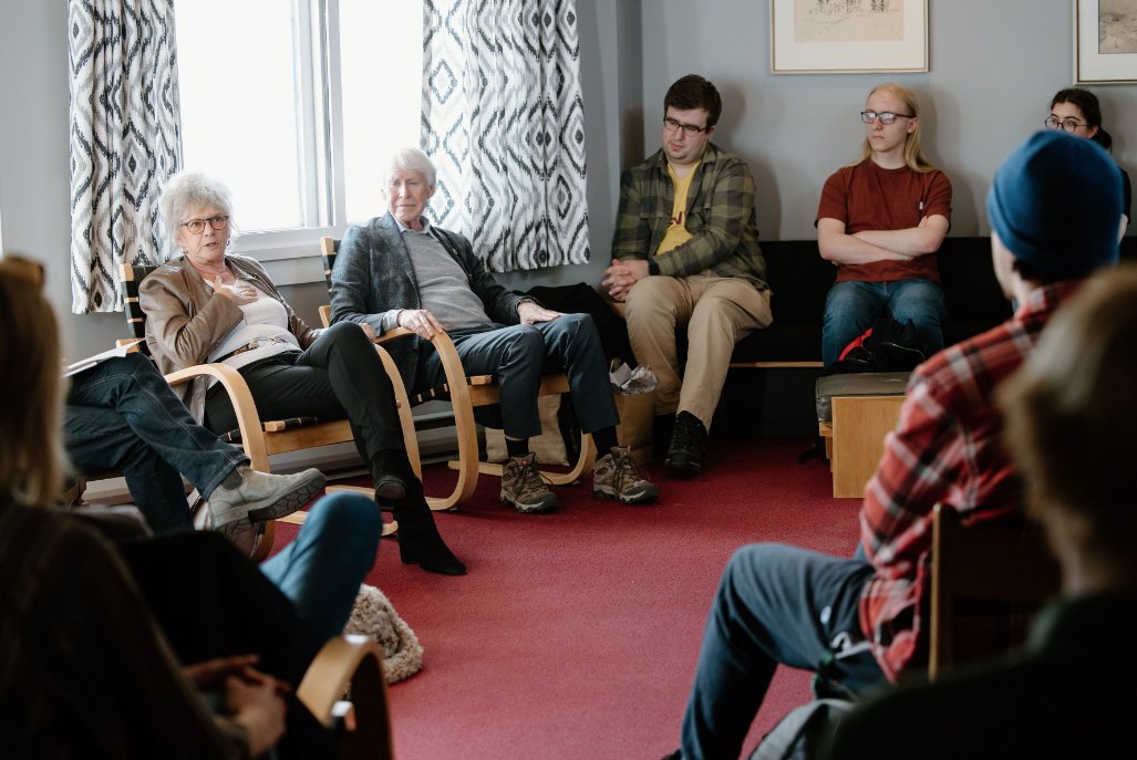 Linda Schuyler, producer of Degrassi &amp; author of The <a href="/mother_degrassi/">Mother of All Degrassi</a>: A Memoir, shared insights about Canada &amp; media landscape with #TrentU Canadian Studies students. A truly inspiring and impactful conversation!