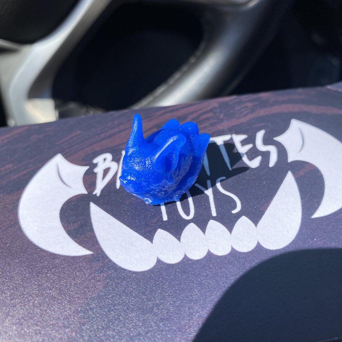 Any trades for this blue glittery micro bat?