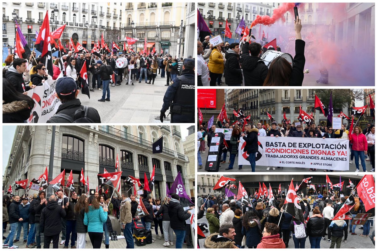 cgtapple's tweet image. ¿Qué como fue la mani del domingo? - ❤️🖤 Lo petamos.
RECUERDA @ANGED_es , los trabajadorxs están despertando, y @CGT ni nos vendemos, ni nos rendimos.