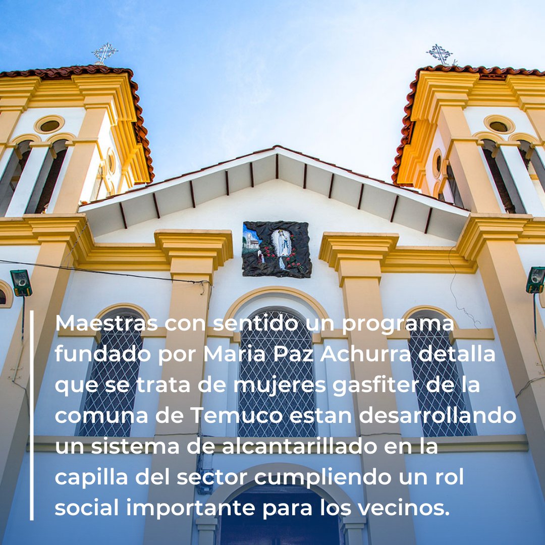 Mujeres de Red Maestra se unen a UCT para mejorar sistema de agua potable en Capilla de Lourdes

#temuco #uc