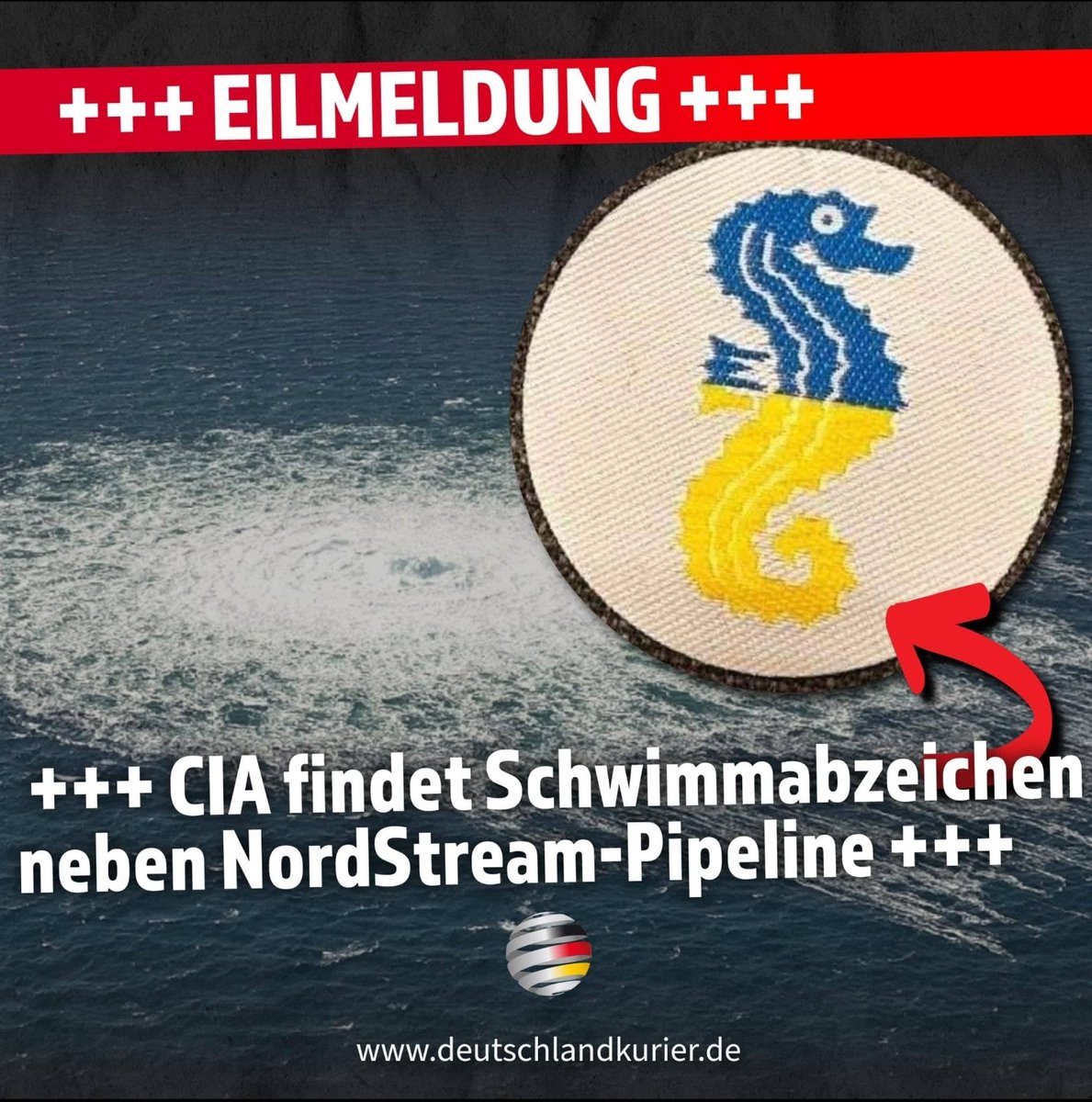 888 Den Bullshit glaubt euch niemand. USA war es und hat es ja auch gesagt. Die sollen jetzt Europa 80 Jahre Milliarden Entschädigung dafür bezahlen. In Basel mussten nach dem grossen Chemie Unfall  Schweizerhalle damals, im Rhein auch Taucher das Quecksilber absaugen, ...