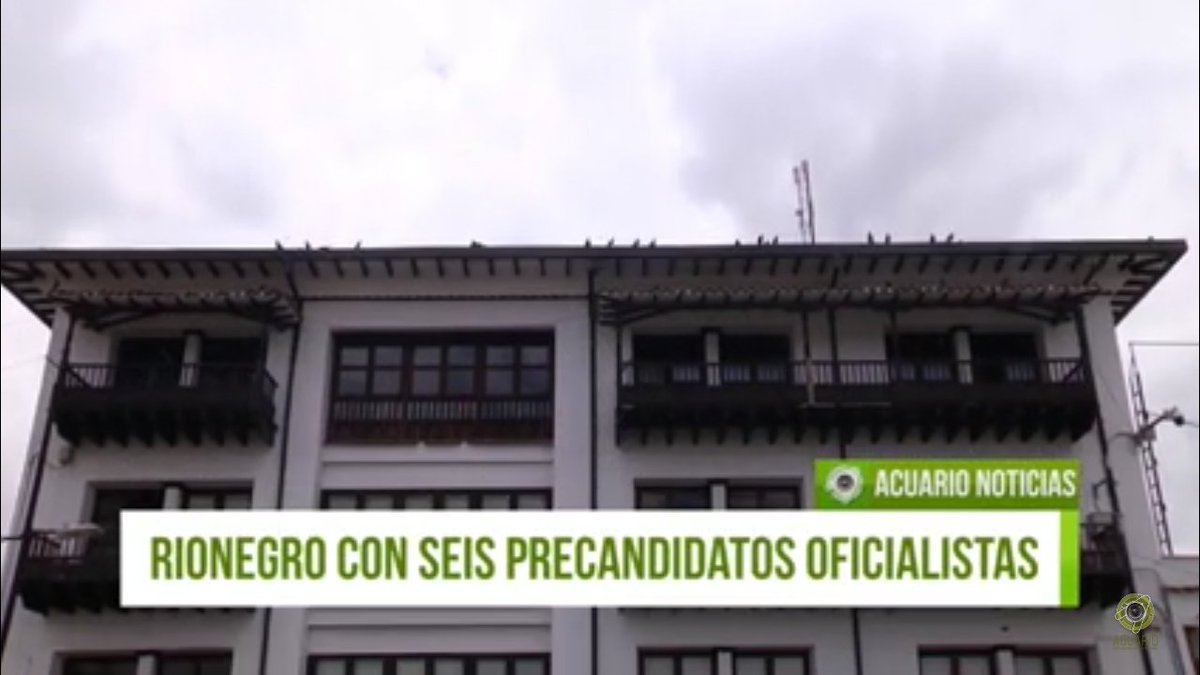 Acuario Televisión (@acuariotv) on Twitter photo Entre <a href="/andresrio23/">Andrés Aristizábal Marín</a>, <a href="/david_qj/">David Quintero</a>, <a href="/jorgerivasu/">Jorge Rivas Urrea</a>, <a href="/MAURICIOMARTIZ/">Mauro Martinez</a>, <a href="/yeisonmiranda19/">Yeison Miranda</a> y <a href="/YisedBaena/">Yised Baena</a> saldrá el próximo candidato oficialista a la <a href="/AlcRionegro/">Alcaldía de Rionegro</a>. Por <a href="/Miguecasta7/">Miguel Á. Castaño B.</a>
Detalles al respecto en: youtu.be/cSTZAZIzN3c
#OrienteAntioqueño Entre <a href="/andresrio23/">Andrés Aristizábal Marín</a>, <a href="/david_qj/">David Quintero</a>, <a href="/jorgerivasu/">Jorge Rivas Urrea</a>, <a href="/MAURICIOMARTIZ/">Mauro Martinez</a>, <a href="/yeisonmiranda19/">Yeison Miranda</a> y <a href="/YisedBaena/">Yised Baena</a> saldrá el próximo candidato oficialista a la <a href="/AlcRionegro/">Alcaldía de Rionegro</a>. Por <a href="/Miguecasta7/">Miguel Á. Castaño B.</a>
Detalles al respecto en: youtu.be/cSTZAZIzN3c
#OrienteAntioqueño