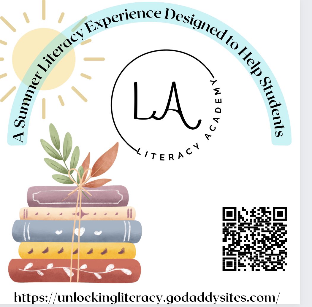 This summer a fellow reading specialist and I will be holding a reading &amp; writing course for 7-10th grade students. Hoping to get 10 students for direct, explicit instruction for skill development. unlockingliteracy.godaddysites.com