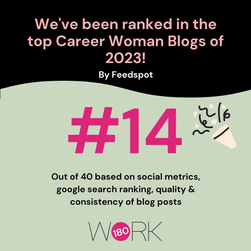 Pretty excited about this and proud of the content team at <a href="/WORK180_/">WORK180</a> ! 👏👏