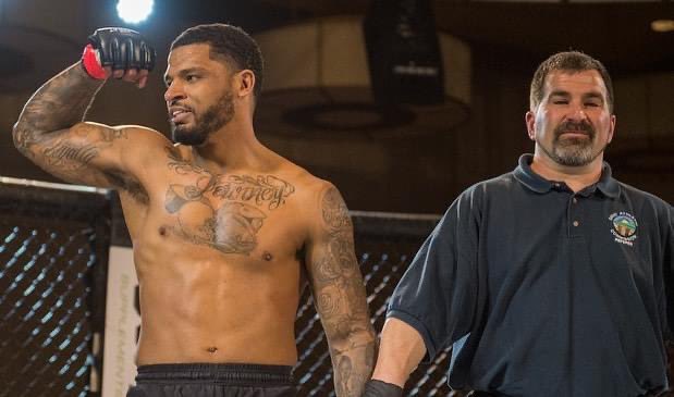 Congratulations on your first round submission finish in <a href="/OhioCombatL/">OhioCombatLeague</a> 24 Devin #DBTathlete <a href="/djatvt/">DJ Bruce</a>