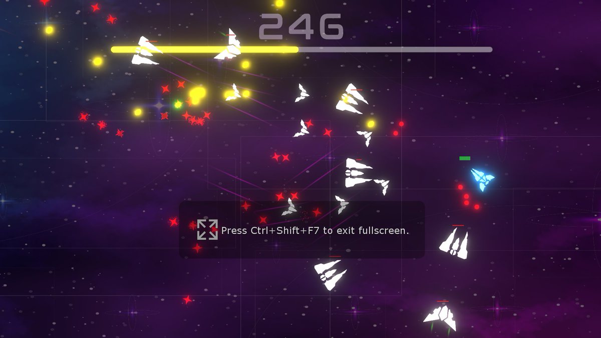 Dacow4's tweet photo. I just uploaded the post-jam version of evolver ship my entry to #brackeysgamejam. Now looking for feedback and ideas it's a #roguelike #topdown #space #shooter #madewithunity #indiegame #IndieGameDev #solodev #gamedev https://t.co/LE4X3sw9I4