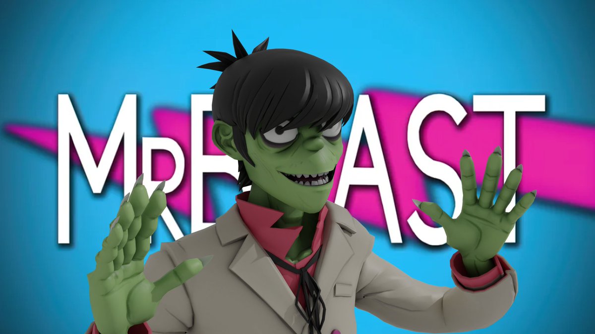 MURDOC NICCALS‼️‼️‼️‼️‼️‼️ #gorillaz #CrackerIsland #Gorillazfanart