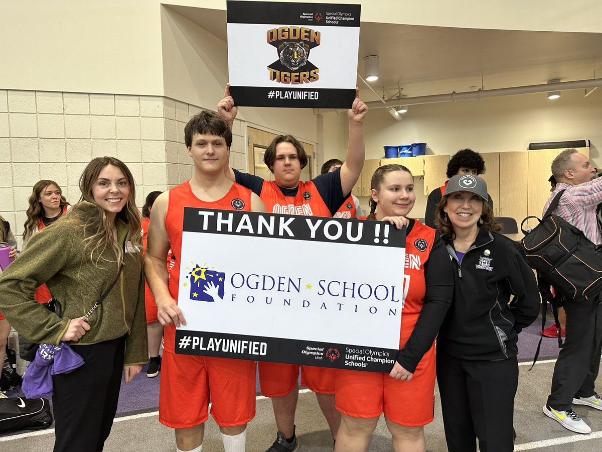 RepLesser's tweet image. I love all the efforts of @ShowUpUtah to promote respect and inclusion in our state through #UnifiedSports It was great to celebrate with all of the players and their fans in the Unified Basketball State Championships @WeberStateU