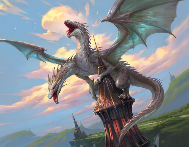 Two Headed Hellkite by Fajareka Setiawan 