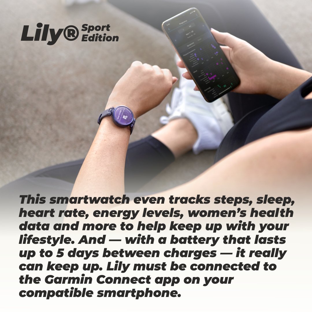 SportsandGadget's tweet photo. Garmin Lily Women’s Fitness Sport Smartwatch
To buy: https://t.co/9KTjzGdsD8
#garmin #garminlily #gpswatch #gpstracking #gpstracker #gpstyle #gpstrackingsystem #sport #sports #sporty #sportlife #sportaddict #running #run #fitness #Sportsandgadgets #Smartoutdoors #wearable4u https://t.co/rt6w5bKsDb