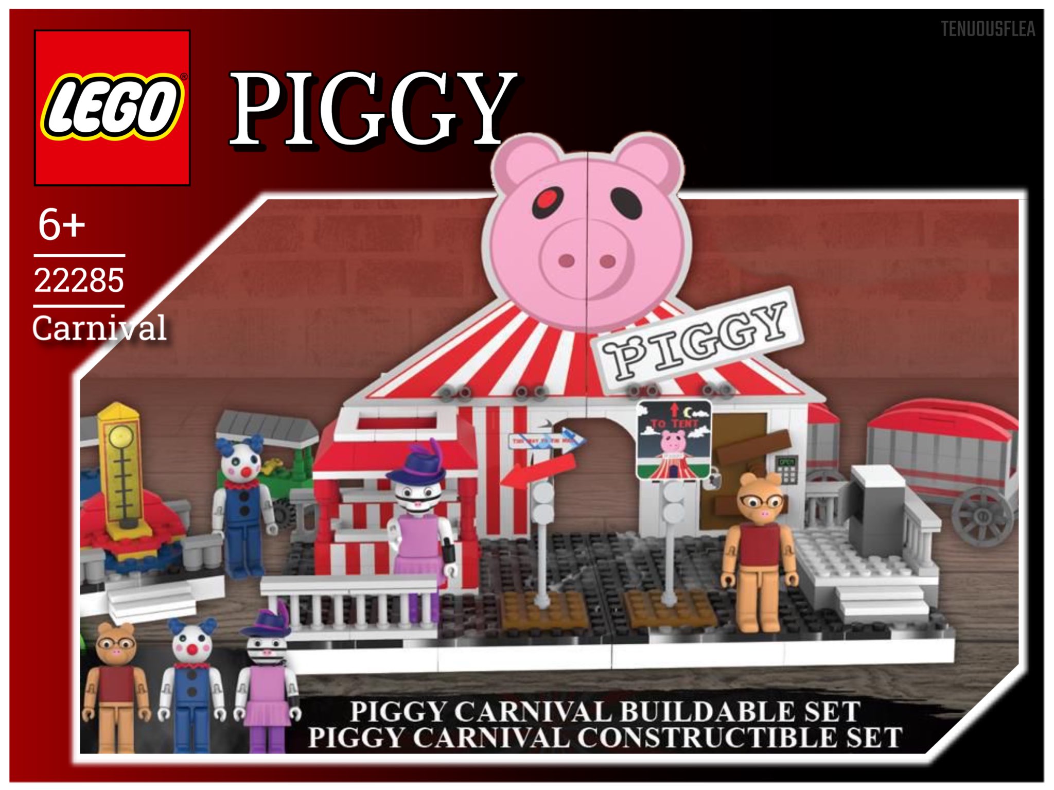 TenuousFlea on X Edited the existing Piggy set into LEGO one https t l8zmS0udLN X