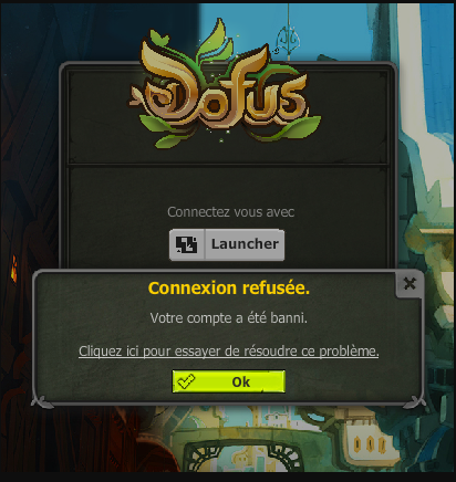 YQannousse's tweet photo. Je remercie beaucoup Ankama ainsi que leurs fabuleux Modérateur pour M'avoir Ban définitivement ^^ 

Raison: Askip je bot 
Merci de rt en masse svp
@DOFUSfr https://t.co/4qKmt4cbTT