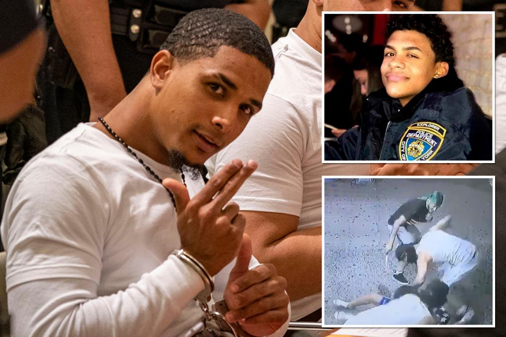 nypost's tweet image. NY court overturns first-degree murder conviction in ‘Junior’ Guzman-Feliz slay trib.al/oMYjsE5