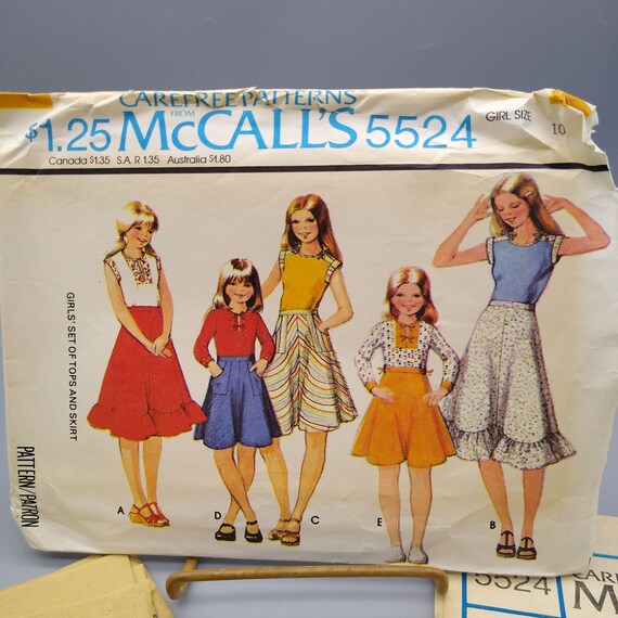 LovedGoodsIowa's tweet image. Vintage Sewing PATTERN McCalls 5524, Girls Carefree etsy.me/3z8Or0g #vintagesewing #retropattern #mccalls5524 #girlscarefree @etsymktgtool