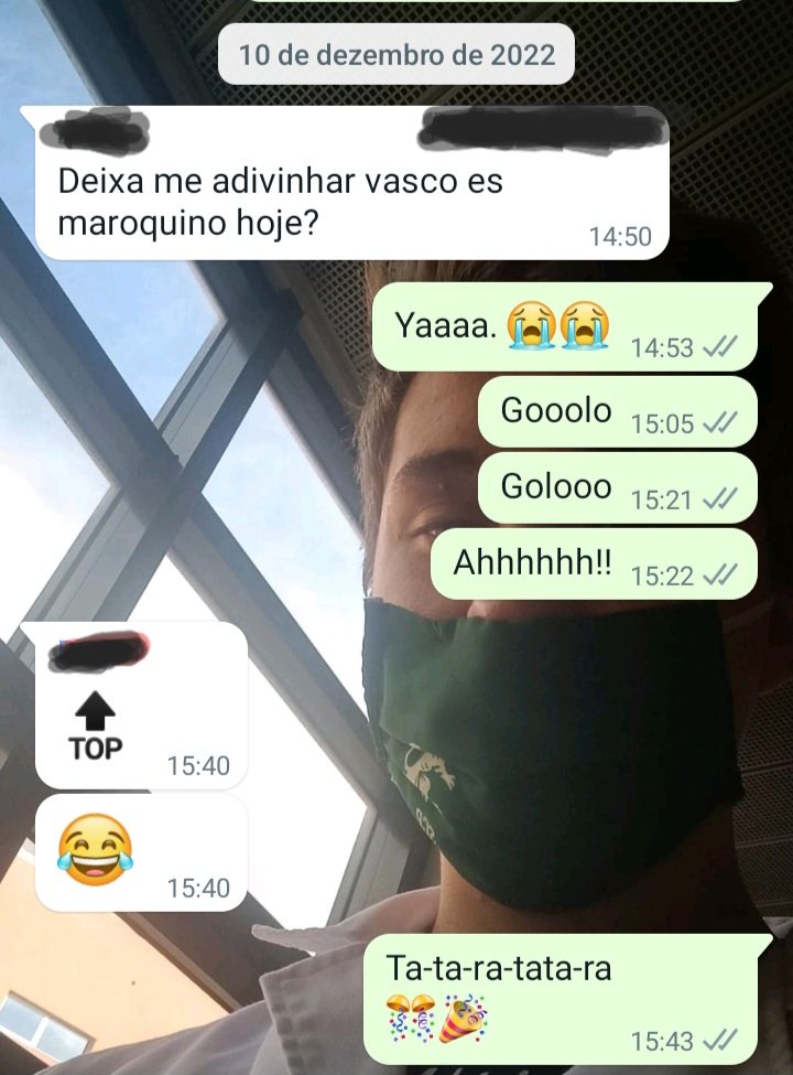 soeiro_v's tweet photo. Eu e a selecção do Mendes.
O Nandinho já foi, só falta o outro #gomesOUT https://t.co/bWvoK7N282