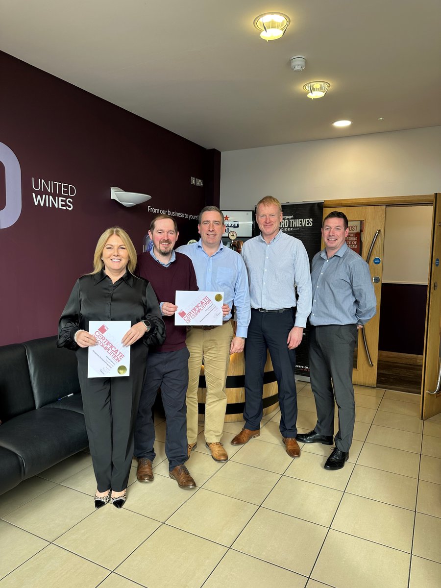 Congratulations to these guys from <a href="/unitedwines/">UnitedWines</a>   on completion of Square Box Management Development Programme this week. Well done, all!